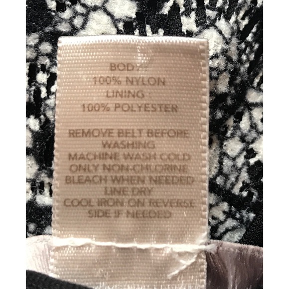 Loft Side Zip Black & Beige 10P Dress - Picture 7 of 7